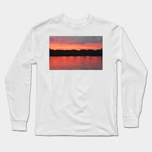 Pink Sunrise Long Sleeve T-Shirt